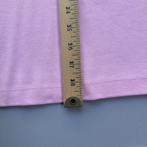 Vintage Ralph Lauren Dress Women Large Pink Soft Stretch Cotton Y2K Preppy Retro - Picture 5 of 11